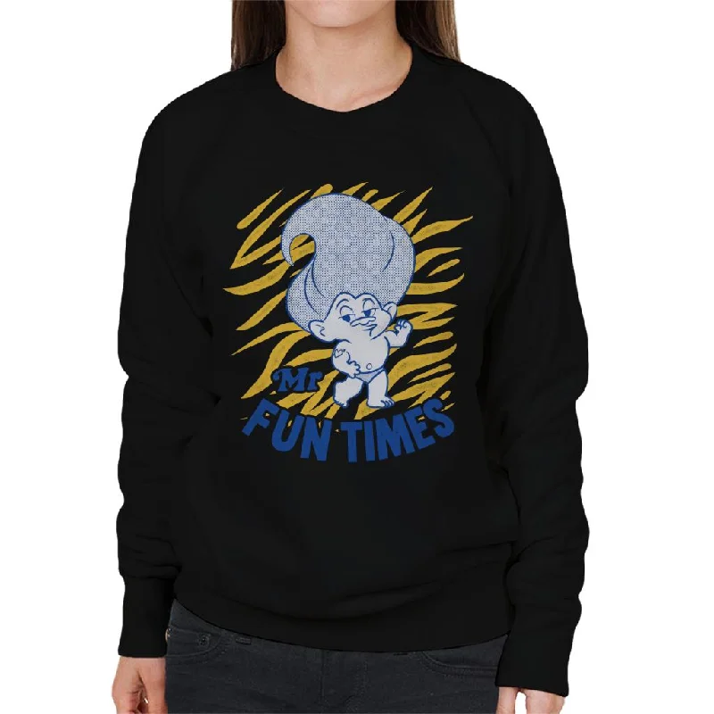 Don’t Miss Out eco-friendly fitness hoodieTrolls Mr Fun Times Women's Sweatshirt