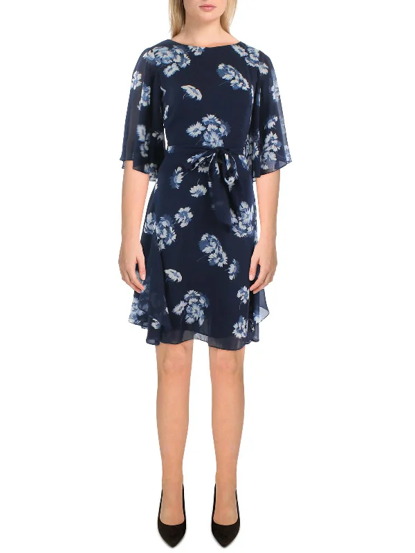Unbeatable Prices A-line dressWomens Floral Print Textured Fit & Flare Dress