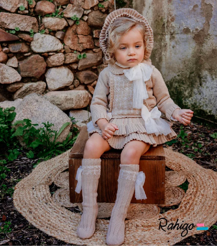 Price Drop Alert pleated maxi dressRahigo Tan Knit Dress