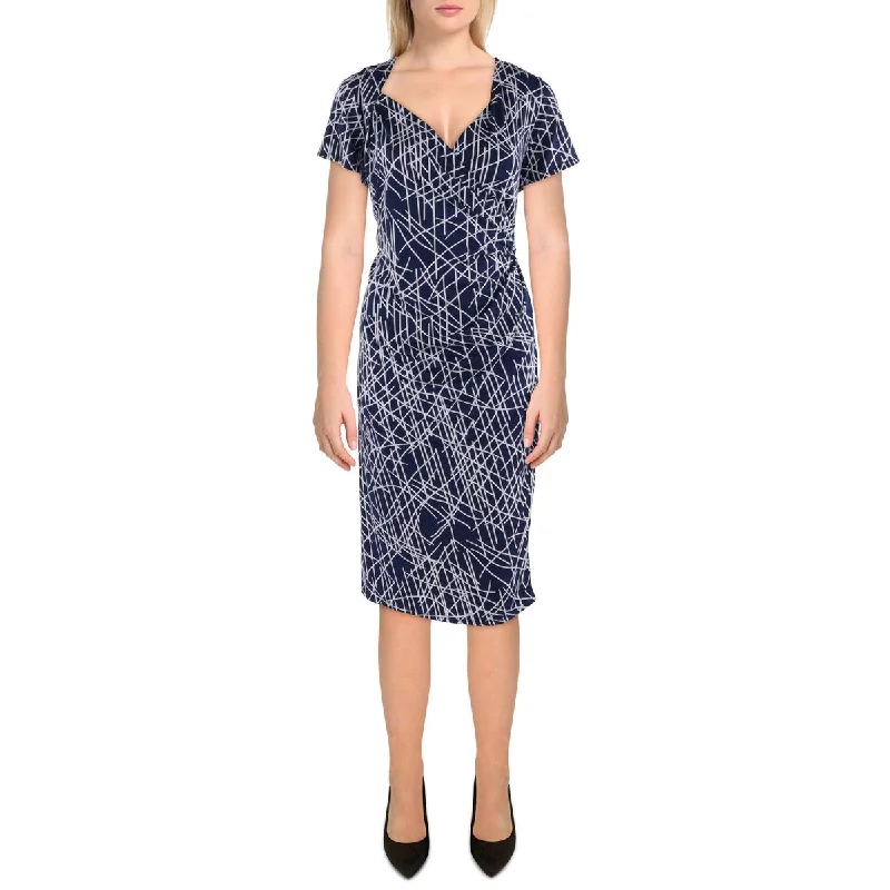 Best Bargains velvet dress24seven Comfort Apparel Womens Gathered Printed Midi Dress Best Bargains velvet dress24seven Comfort Apparel Womens Gathered Printed Midi Dress