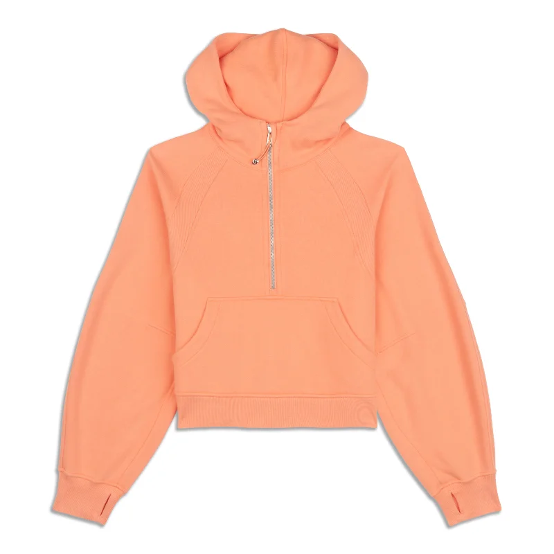 Best Bargains Scuba Oversized Half-Zip Hoodie - Resale