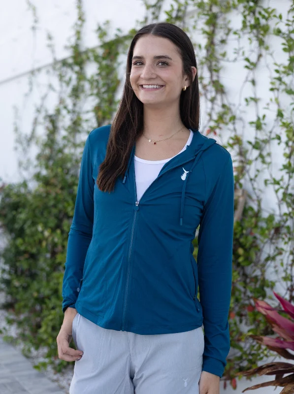 Midnight Madness fashion-forward jacketTSK Women's Coastal Jacket | Teal