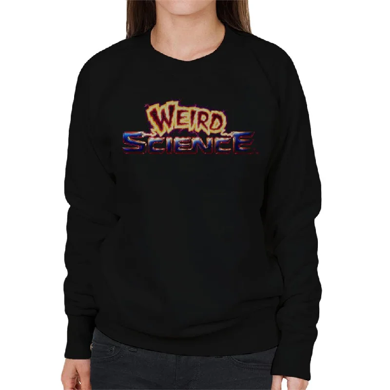 Deal Zone streetwear gym sweatshirtWeird Science Logo Women's Sweatshirt