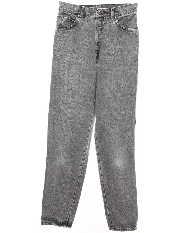 Buy More, Save More fashionable jacketGrey Stonewash Tapered Jeans - W28 L31