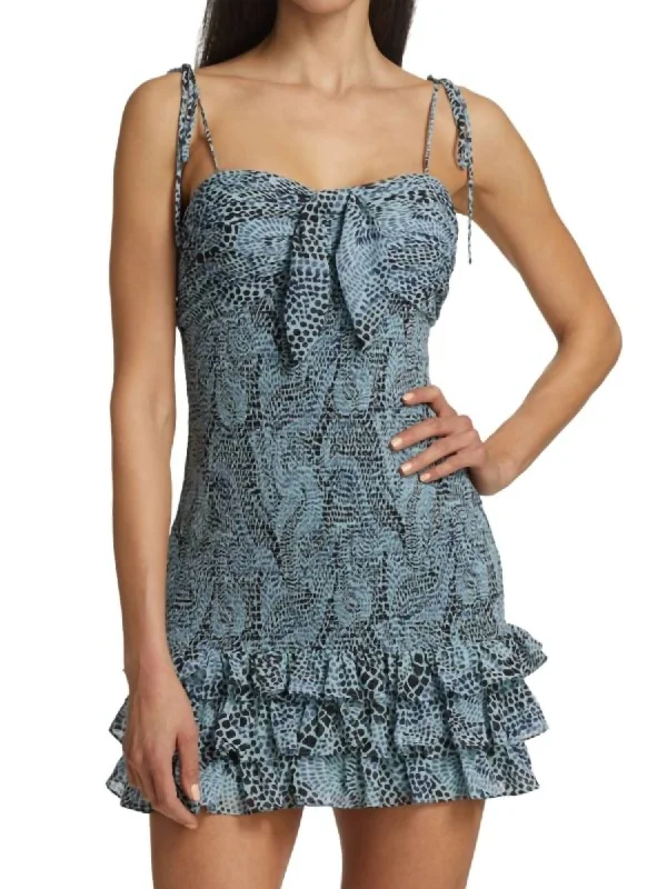 Mega Sale classic fit-and-flare dressEdna Dress In Rain Cloud