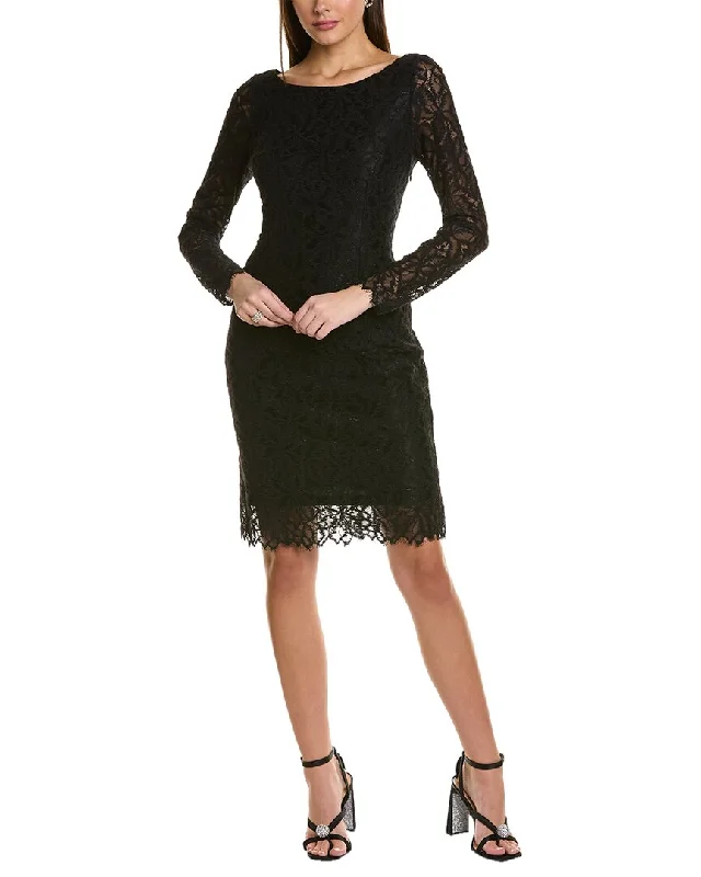 Crazy Deals flowy evening dressDonna Karan Lace Sheath Dress