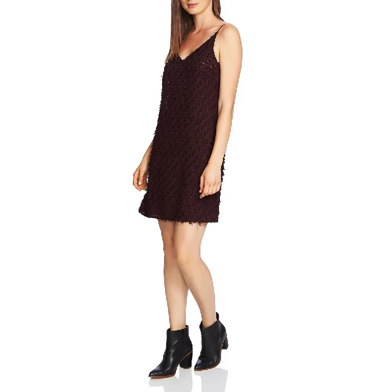 Discount Days spaghetti strap dress1.State Womens Fringe Mini Slip Dress