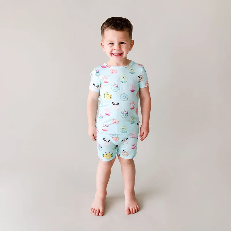 Amazing Deals chic dressPosh Peanut Donut Short Pajamas