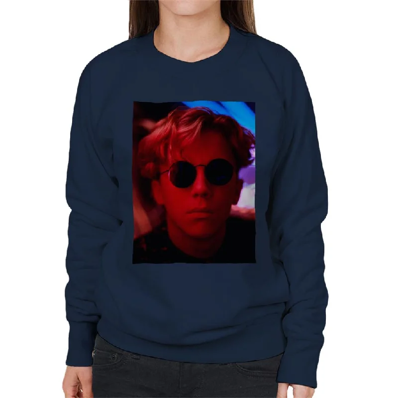 Price Meltdown performance gym sweatshirtWeird Science Gary Wallace Wearing Glasses Women's Sweatshirt