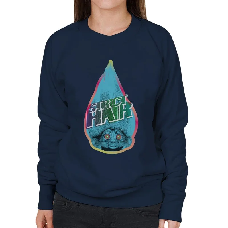 Hot Deal bold fitness hoodieTrolls Strict Hair Women's Sweatshirt
