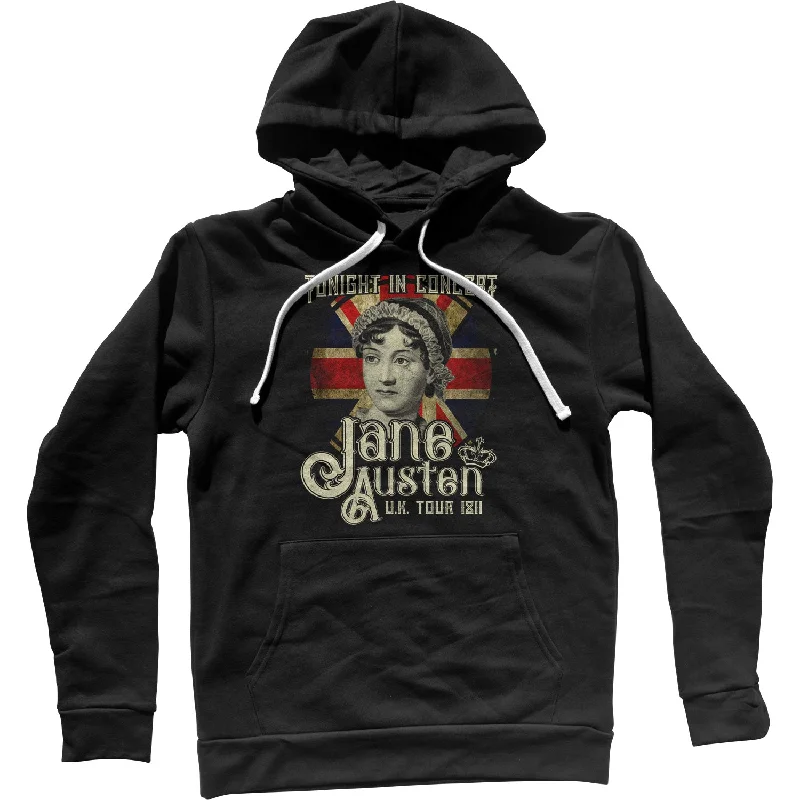 Price Rollback Jane Austen Rock and Roll UK Tour Unisex Hoodie