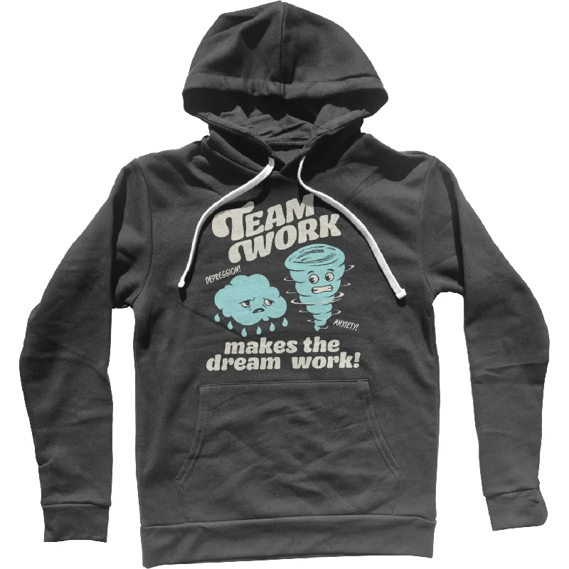 YEAR-End Clearance Team Work Makes the Dream Work Unisex Hoodie