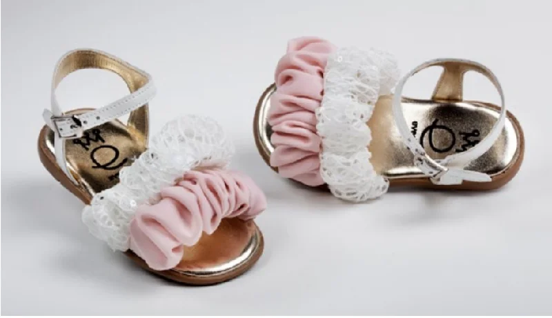 Limited Availability floral wrap dressEver Kid Ruffle Sandal