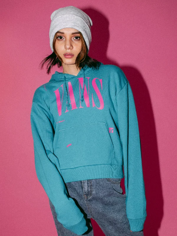 Final Clearance VANS KAYE CROP PULLOVER HOODIE - CLEARANCE