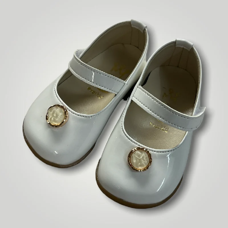 Midnight Madness casual knit dressEver Kid Patent Crib Booties