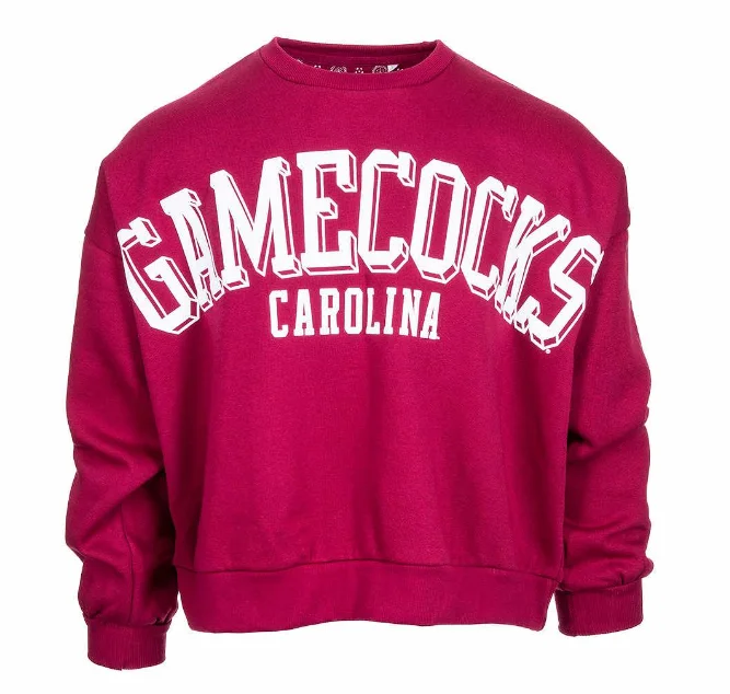 Sneak Peek Sale retro jacketUniversity of South Carolina Janice Crew Sweatshirt