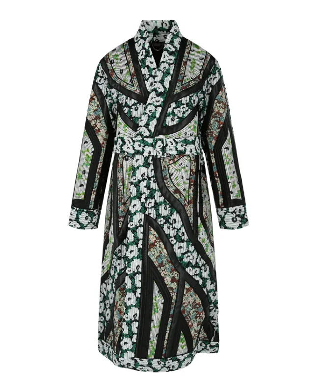 Discount Mania casual denim jacketStella McCartney Womens Striped Print Belted Coat Discount Mania casual denim jacketStella McCartney Womens Striped Print Belted Coat