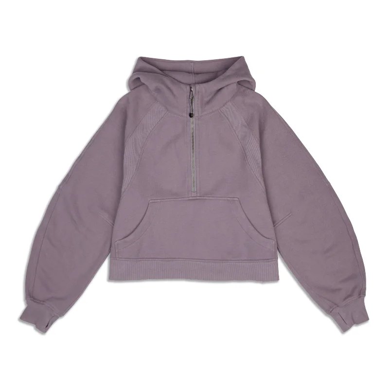 Deal Zone Scuba Oversized Half-Zip Hoodie