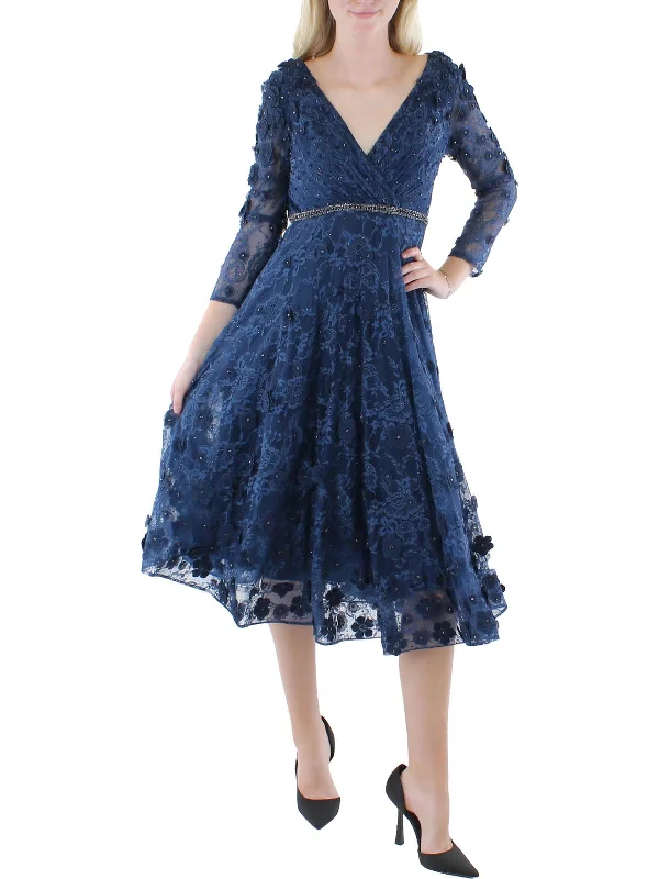 Take Advantage summer floral dressWomens Floral Lace Cocktail and Party Dress