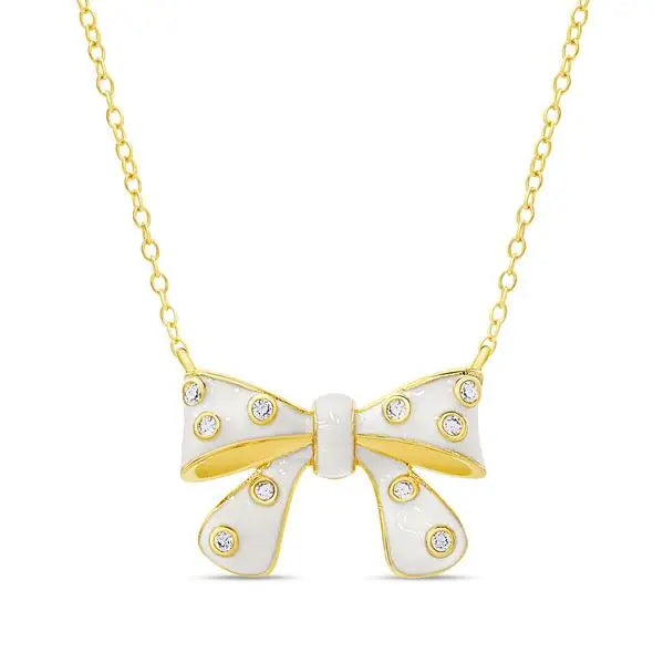 Final Clearance fitted dressLily Nily Bow Necklace