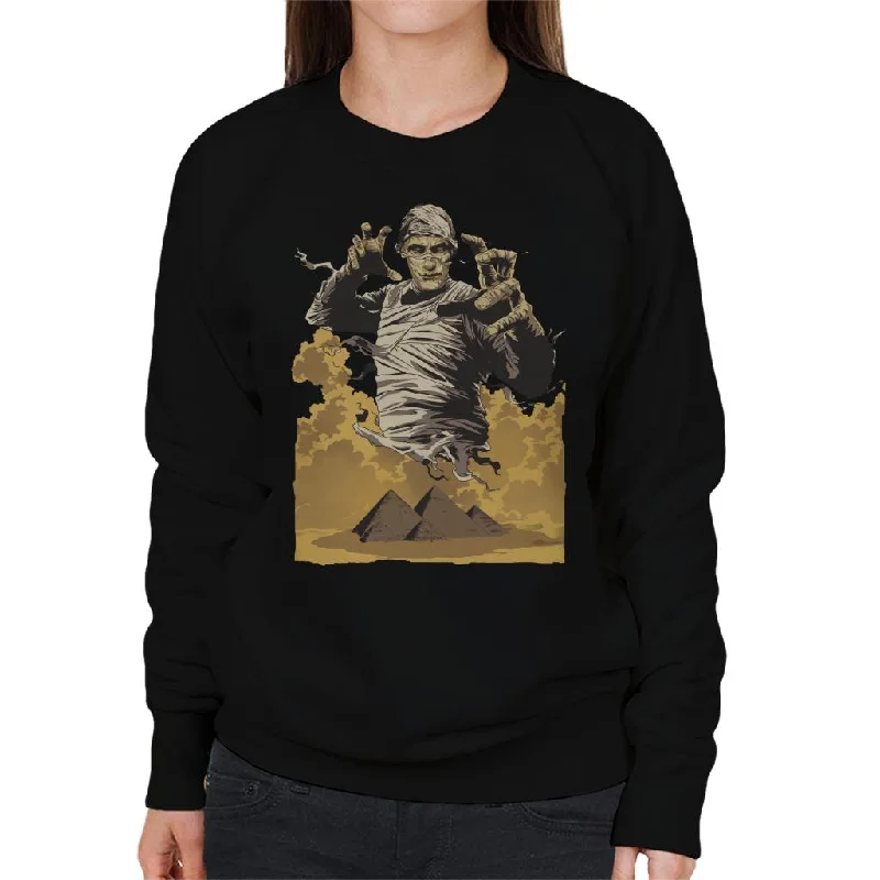 Clearance Items loose fit athletic hoodieThe Mummy Sandstorm Women's Sweatshirt