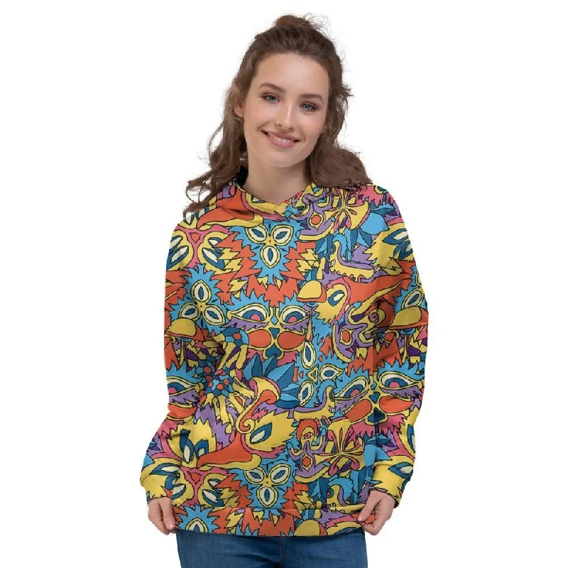 Fantastic Offers Jungle Hippie Psychedelic Trippy Women's Hoodie