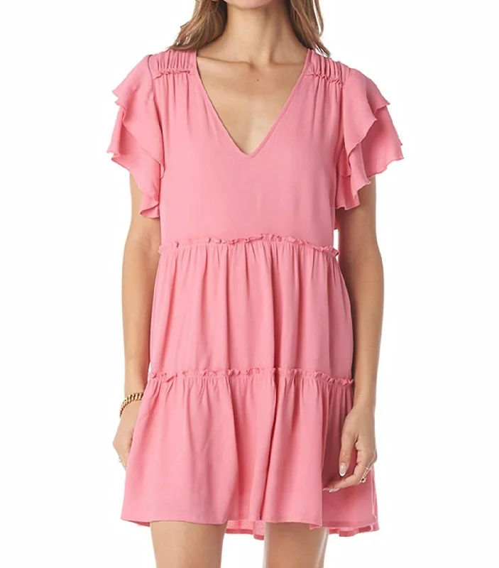 Warehouse Sale boho-chic dressEli Dress In Chateau Rose