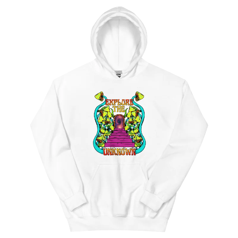 Crazy Savings Explore The Unknown Graphic Hoodie