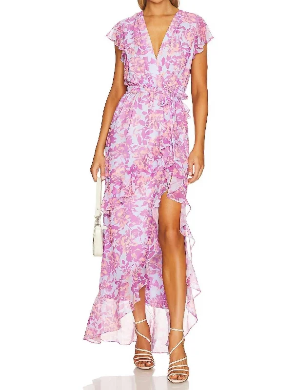 Instant Discount chic dressJohanna Maxi Dress In Midsummer