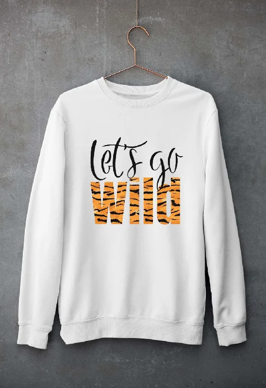 Price Drop Alert soft athletic sweatshirtLets Go Wild Unisex Sweatshirt for Men/Women