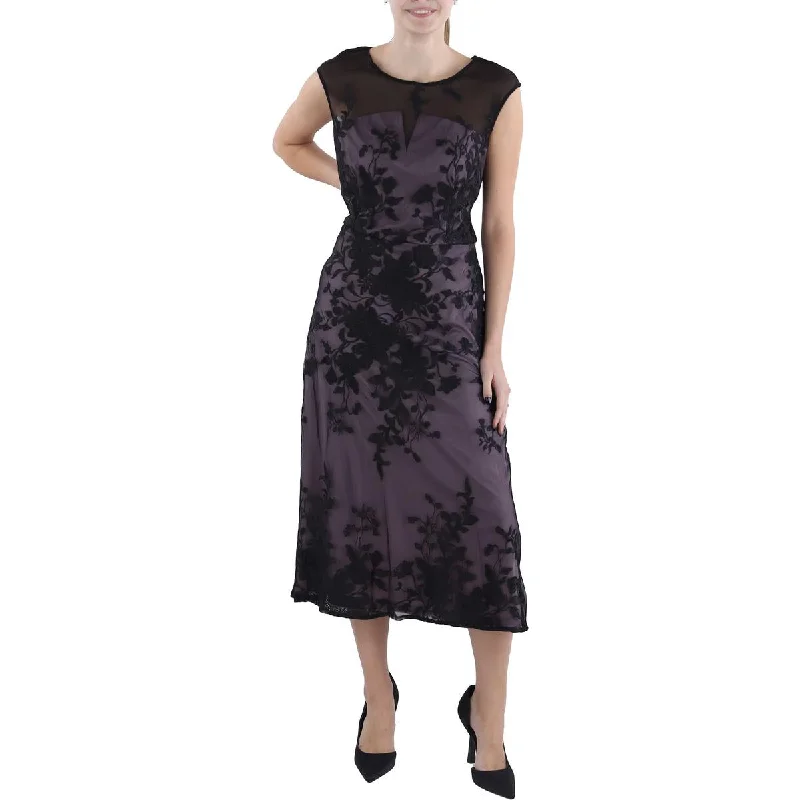 Anniversary Sale shift dressJS Collections Womens Embroidered Midi Cocktail And Party Dress Anniversary Sale shift dressJS Collections Womens Embroidered Midi Cocktail And Party Dress