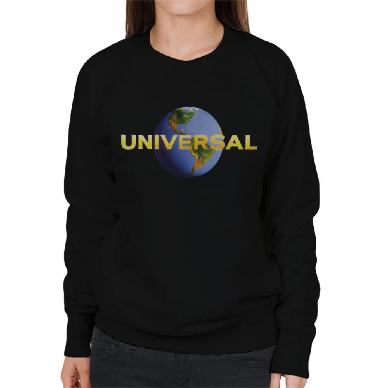 Fantastic Offers workout-ready hoodieUniversal Pictures Classic Modern Logo Women's Sweatshirt