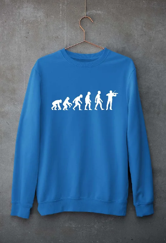 Savings Galore breathable gym hoodieViolin Evolution Unisex Sweatshirt for Men/Women