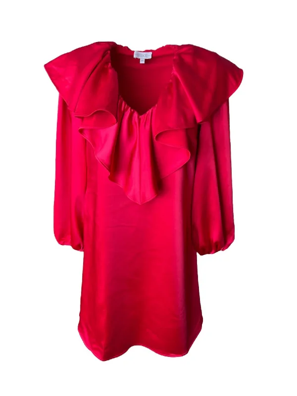 Exclusive Savings off-the-shoulder dressSabine Dress In Lipstick