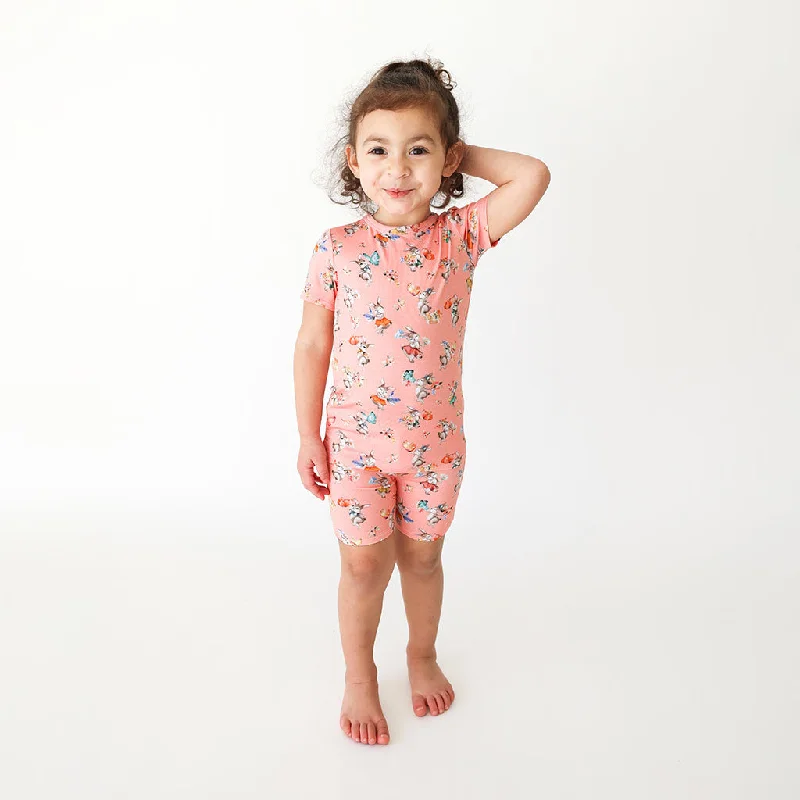 Price Break elegant shift dressPosh Peanut Betty Short Sleeve Pajamas