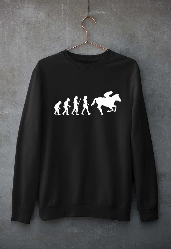 New Deals minimalistic workout hoodieHorse Riding Unisex Sweatshirt for Men/Women