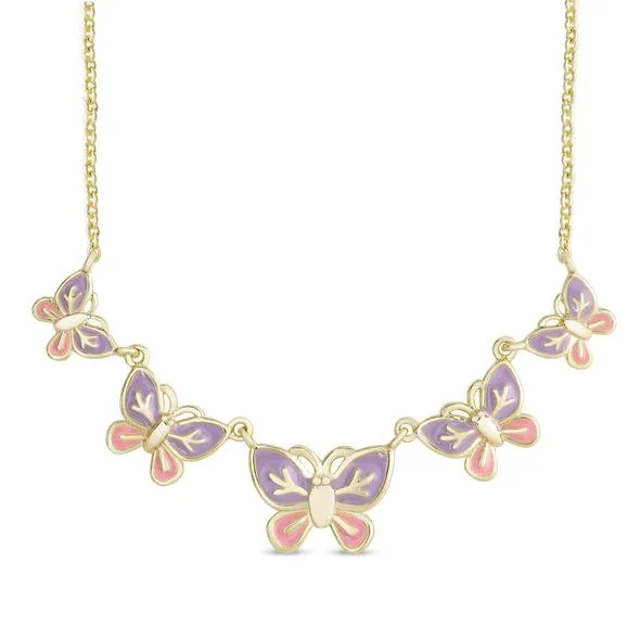 Steals and Deals satin midi dressLily Nily Butterfly Necklace
