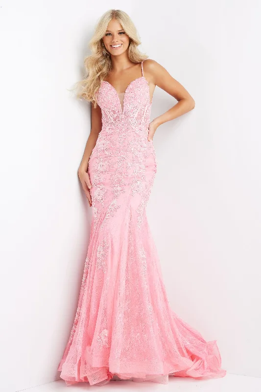 Price Drop chic dressJovani JVN06475 Size 6, 12 Long Fitted Lace Mermaid Prom Dress Sheer Corset Backless Gown Price Drop chic dressJovani JVN06475 Size 6, 12 Long Fitted Lace Mermaid Prom Dress Sheer Corset Backless Gown