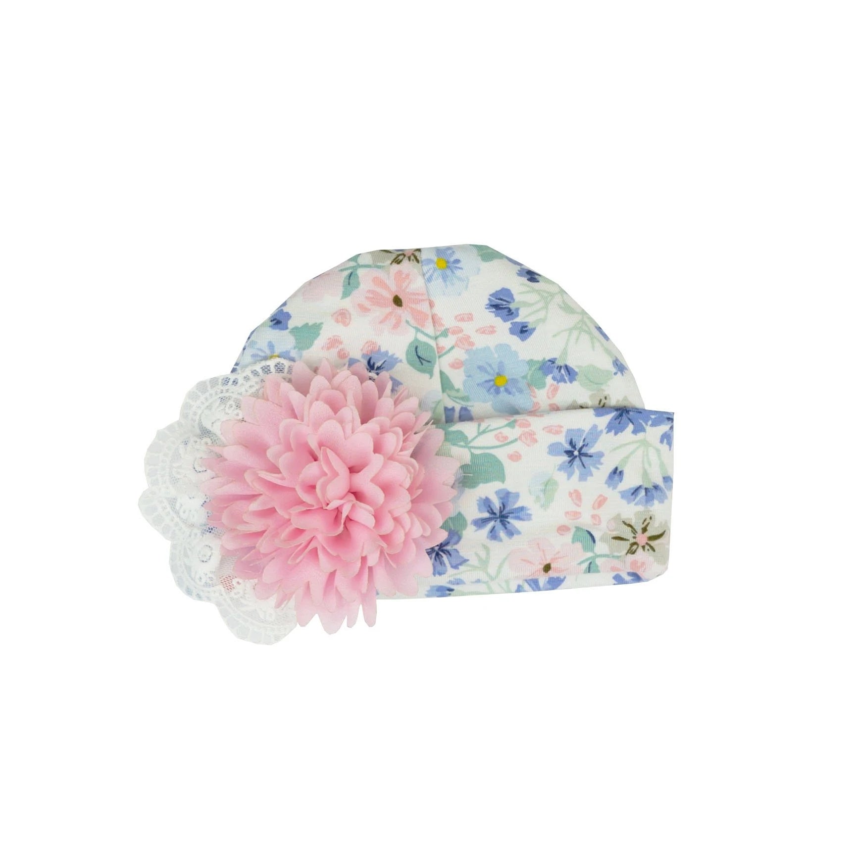 The Best Prices floral wrap dressHaute Baby Periwinkle Cap