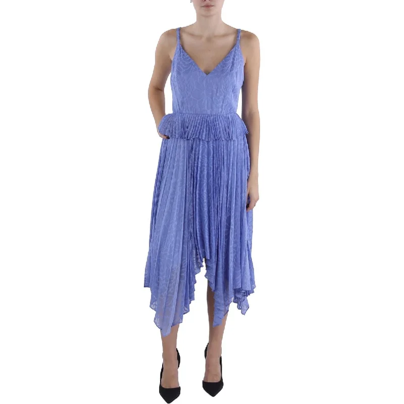 Unbeatable Prices long-sleeve floral dressBCBGMAXAZRIA Womens Pleated Sleeveless Midi Dress Unbeatable Prices long-sleeve floral dressBCBGMAXAZRIA Womens Pleated Sleeveless Midi Dress