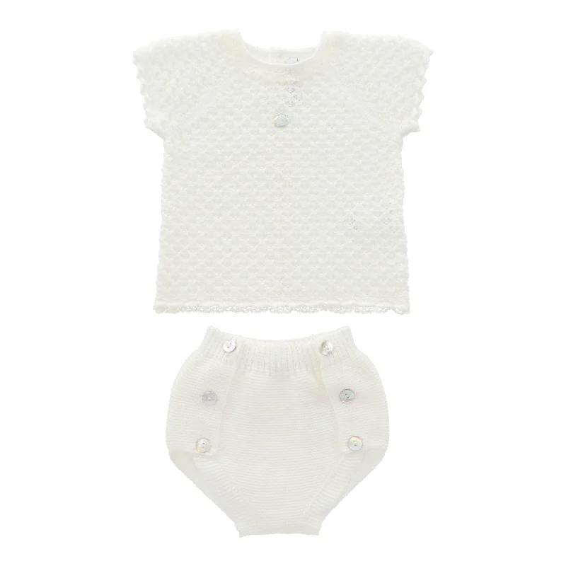 The Best Prices wrap dressMartin Aranda Sweater & Bloomer Set