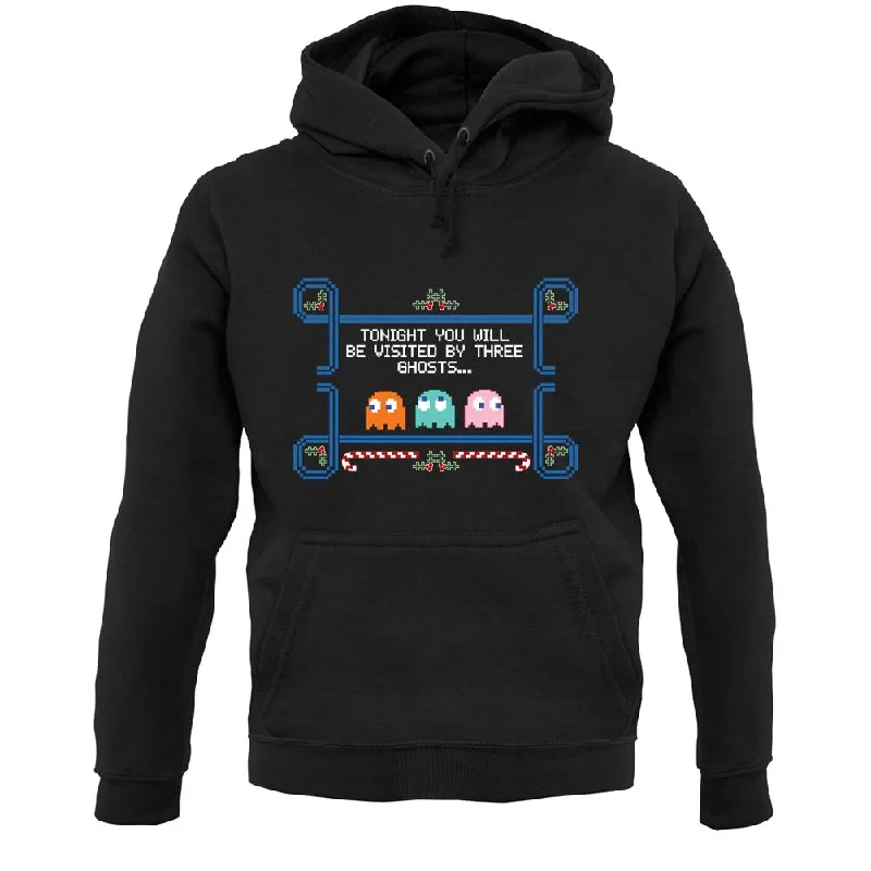 Blowout Deals Visited By Three Ghosts Unisex Hoodie