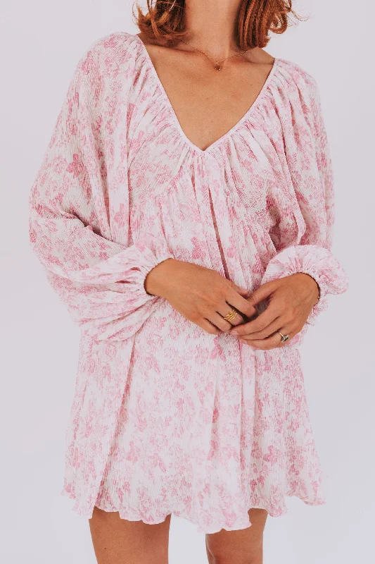 Incredible Offers flowy maxi dressBubblegum Euphoria Dress