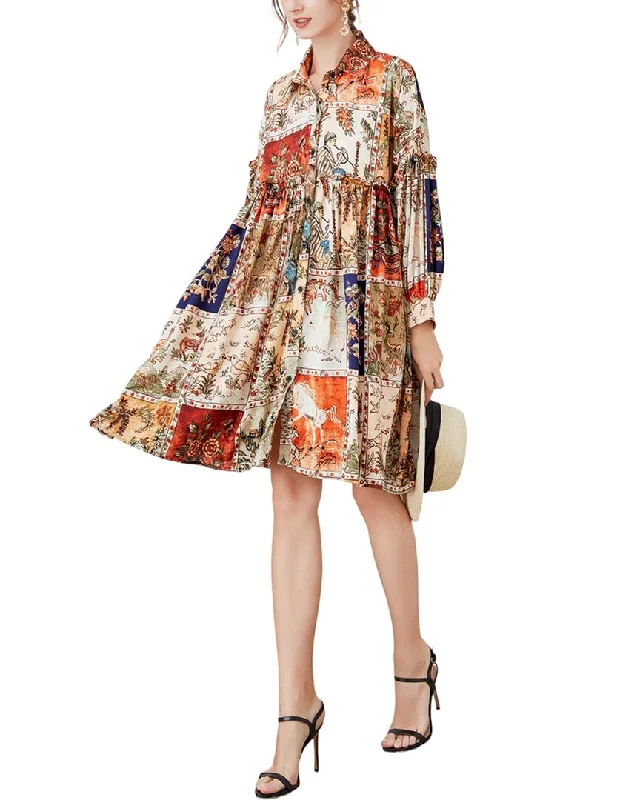 Year-End Sale high-waisted dressJian Ruyi Mini Dress