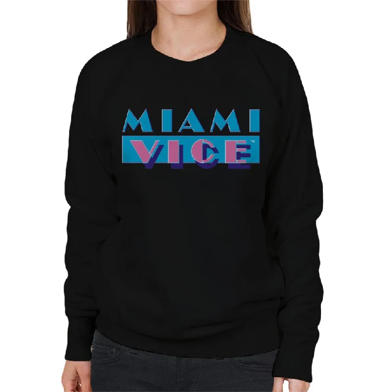 Can't Miss versatile gym hoodieMiami Vice Classic Logo Women's Sweatshirt