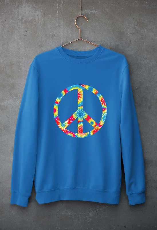 Year-End Clearance sporty casual hoodieTrippy Psychedelic Peace Unisex Sweatshirt for Men/Women