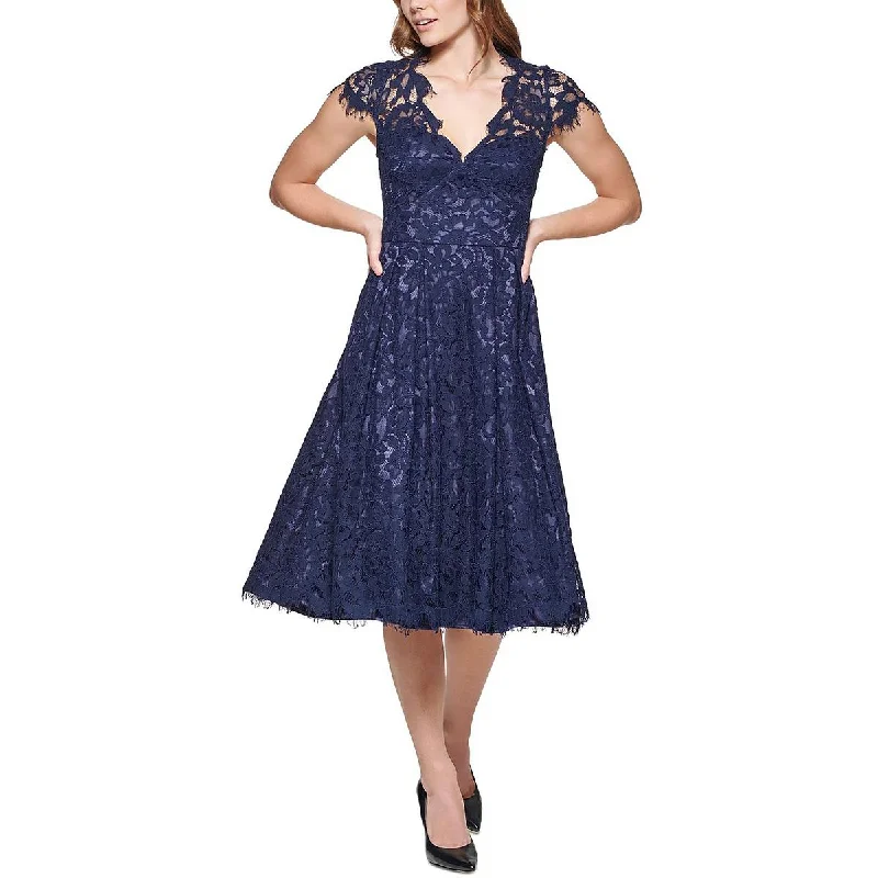 Unbeatable Prices bodycon dressEliza J Womens Lace V-Neck Midi Dress