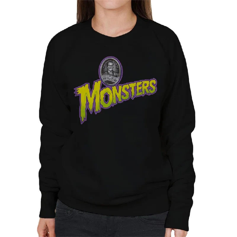 Special Price trendy sports sweatshirtFrankenstein Universal Monsters Home Of The Original Women's Sweatshirt
